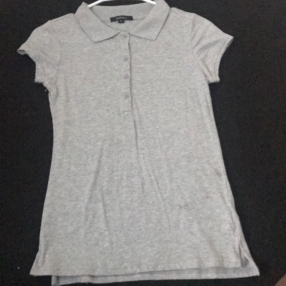 Plain grey shirt